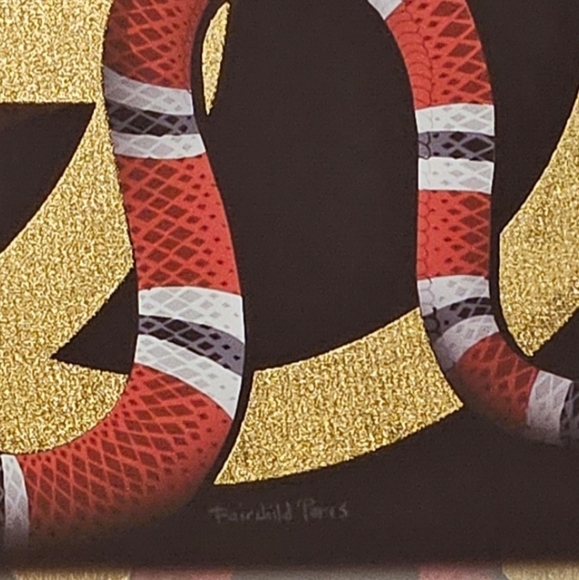 Price Drop ↘️↘️Fairchild Paris GG Serpent - Picture 2 of 2